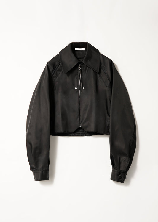 CROPPED ZIP UP BLOUSON