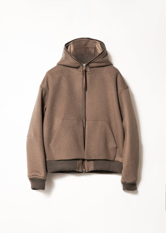 BREWED PROTEIN™ ZIP UP HOODED BLOUSON