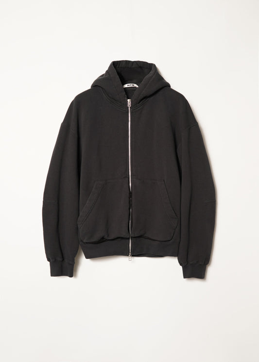 ZIP UP HOODIE GARMENT DYE